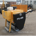 325kg Honda gasoline single drum manual bomag vibratory roller (FYL-600)